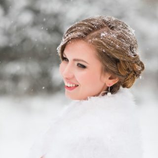 Winter Wedding Hairstyle Inspiration