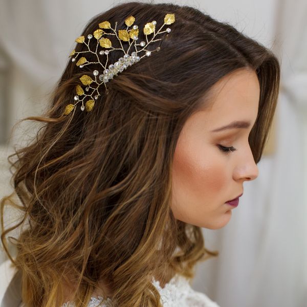 Winter Brides hair accessories