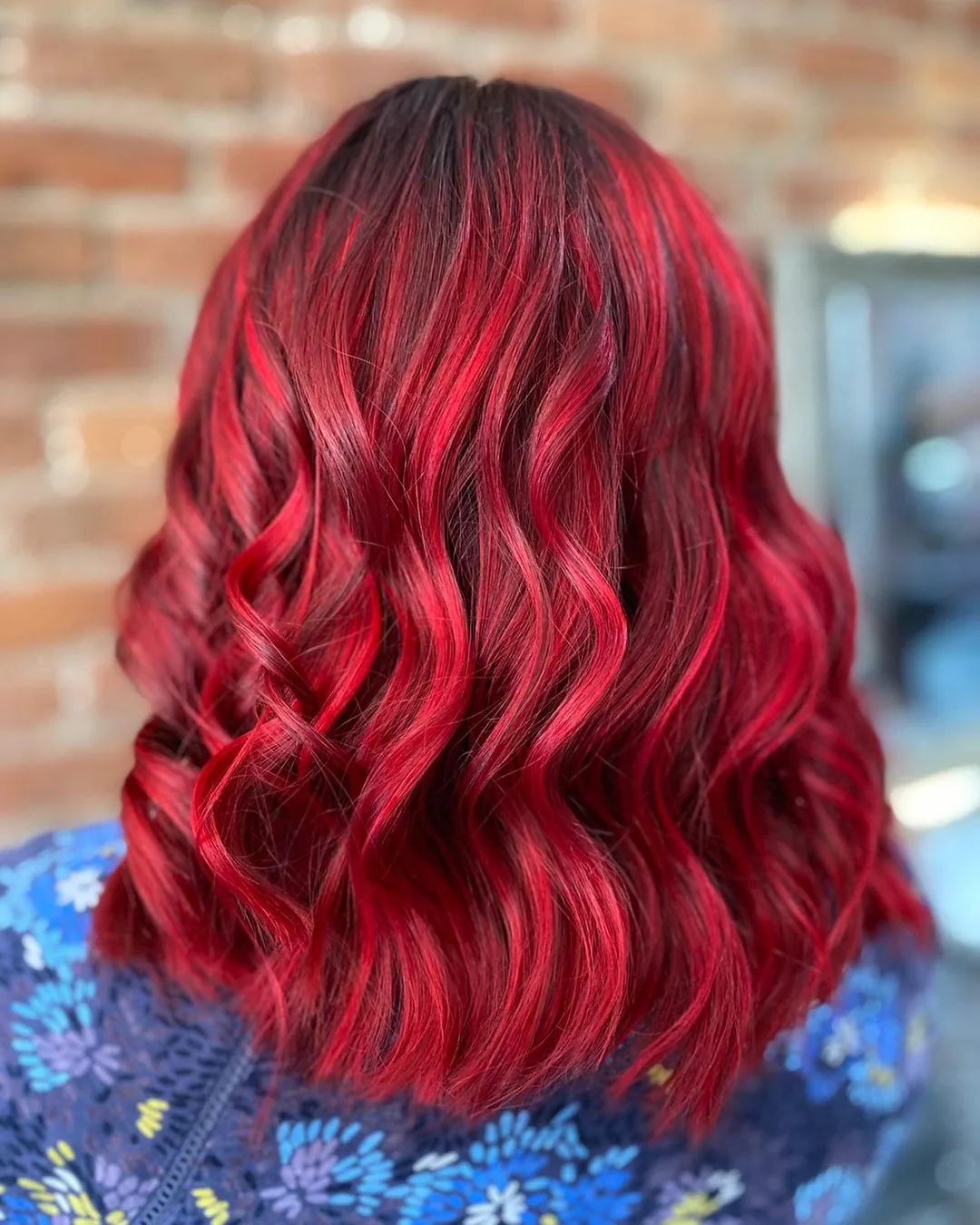 Red Hair Colour at McGills Hairdressing Salon in Edinburgh