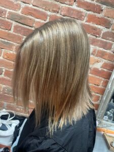 Blonde hair colour correction McGills Hairdressing Edinburgh