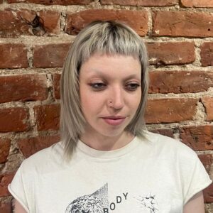 blonde hair colour correction training Edinburgh