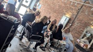 Blonde hair colour correction McGills Hairdressing Edinburgh