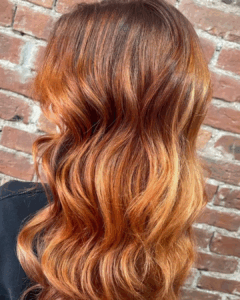 red and copper hair colours Edinburgh